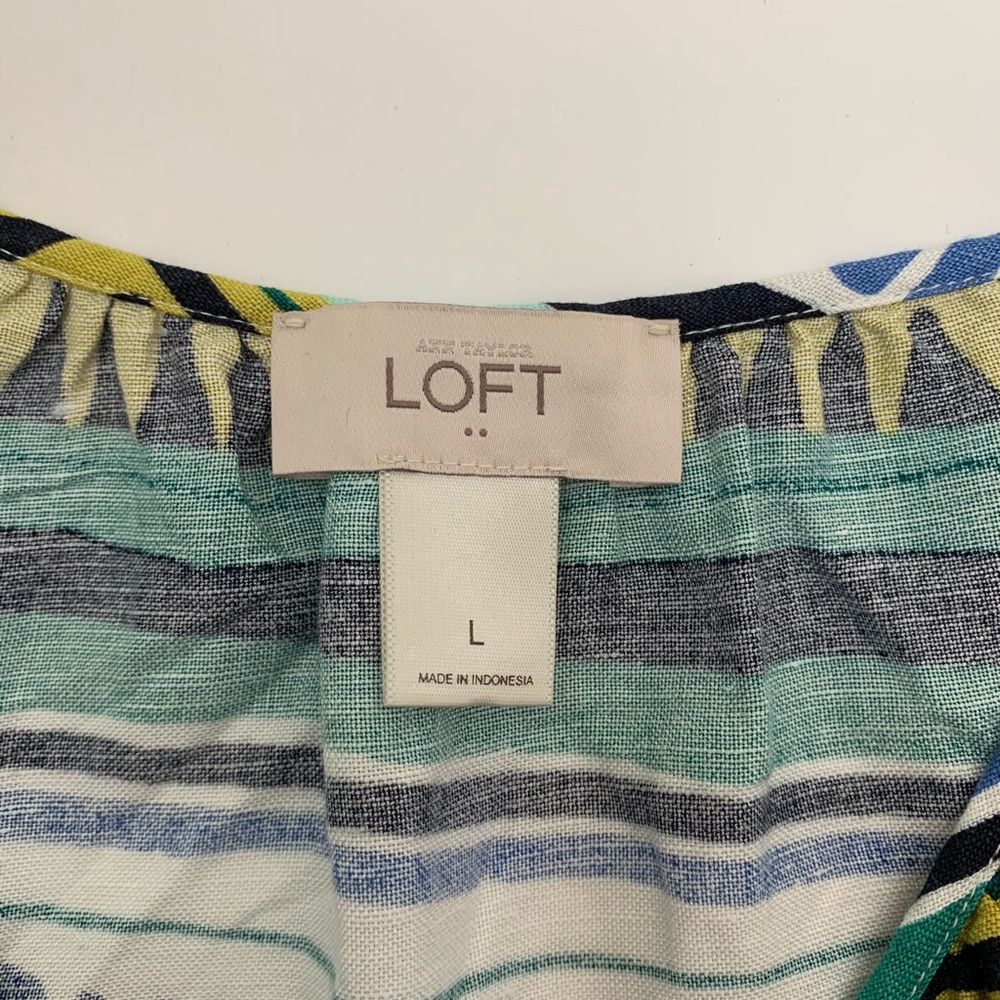 LOFT LINEN TOP - Picture 2 of 4